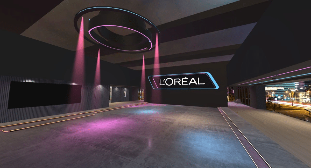 image of L'Oréal Brandstorm's contest location in the metaverse