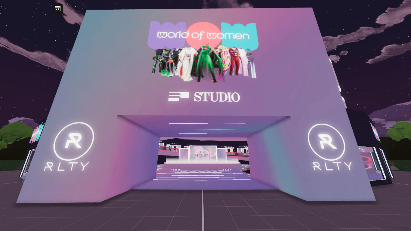 Decentraland access to the fashion metaverse event