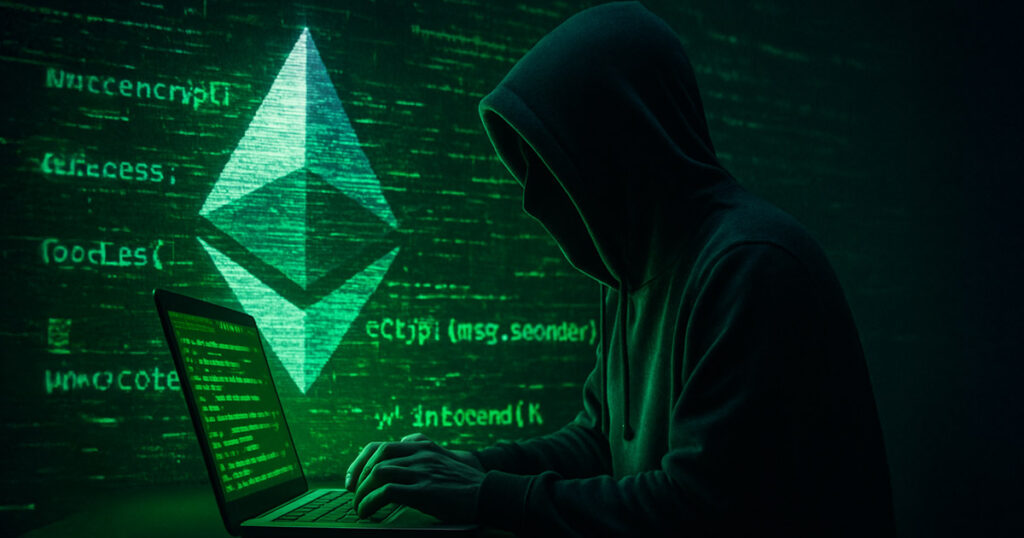 Ethereum smart contracts quietly push javascript malware targeting developers