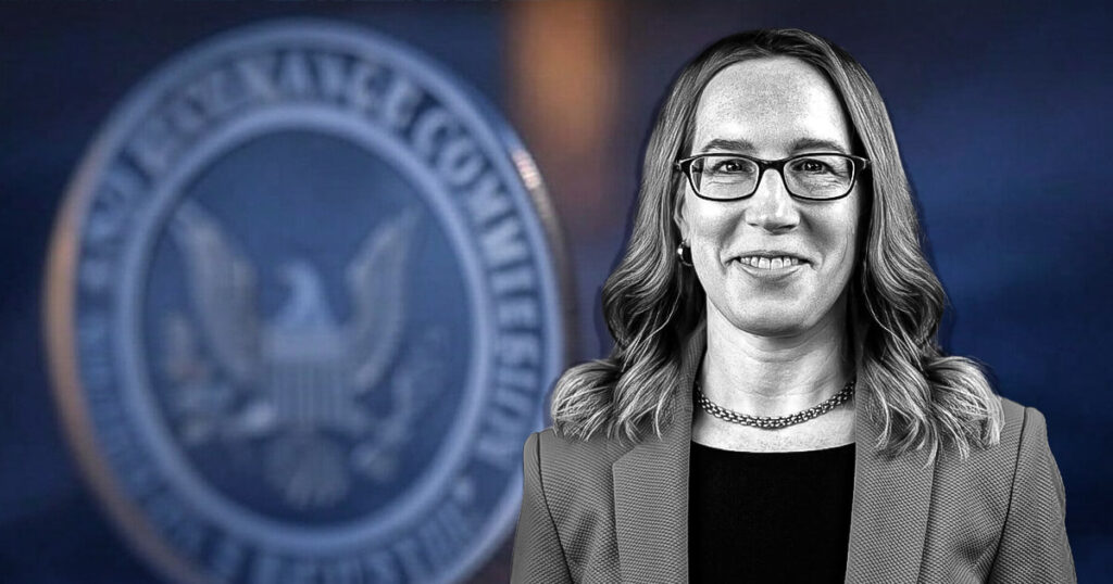 SEC's Peirce warns L2 chains with centralized sequencers may face exchange registration
