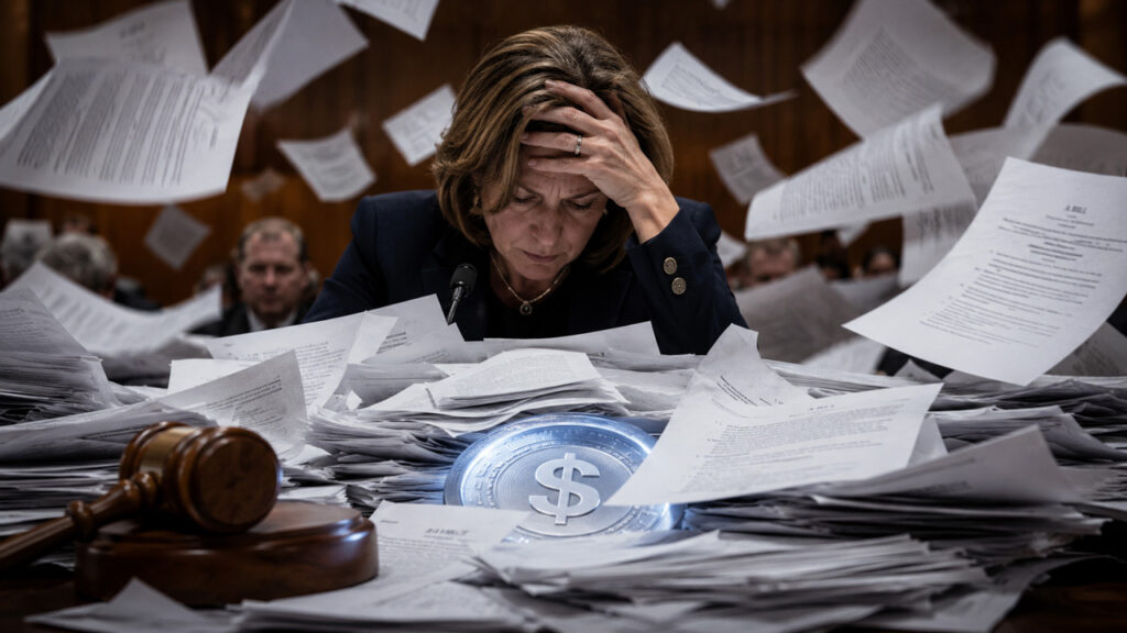 CLARITY Act faces 100+ amendments as bankers send 8,000 demand letters against stablecoin rewards