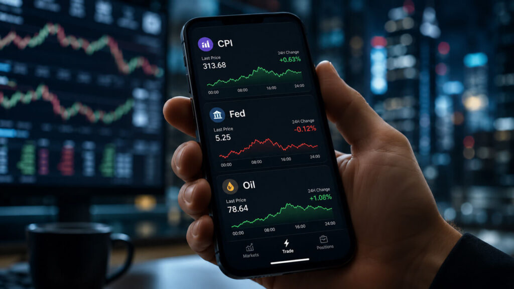 What happens when crypto traders can bet on CPI, Fed cuts, and oil 24/7?