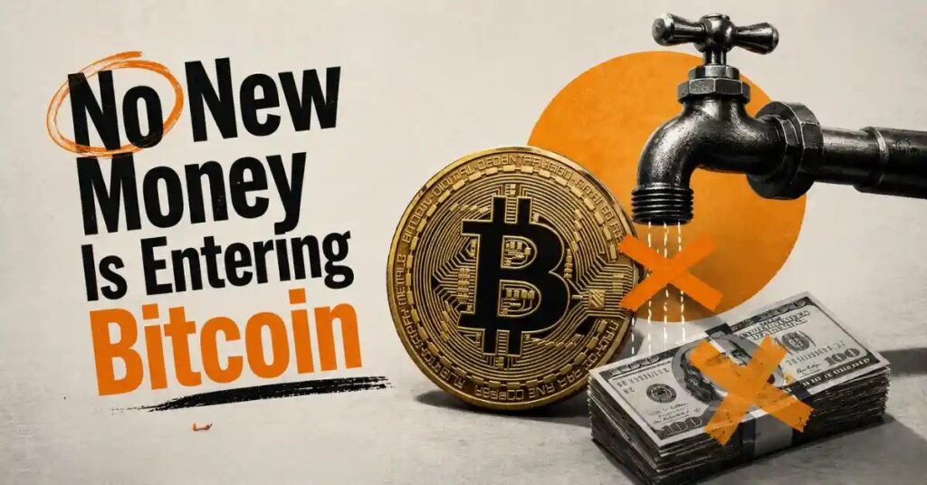 “No New Money Is Entering Bitcoin”, Say Cryptoquant Analysts