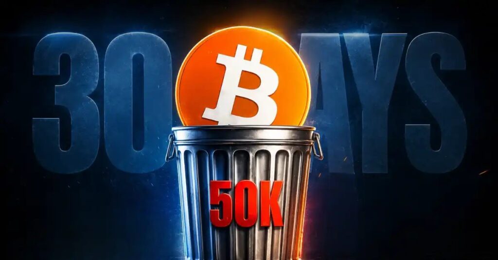 Bitcoin Price Will Dump to $50K in the Next 30 Days If This Happens