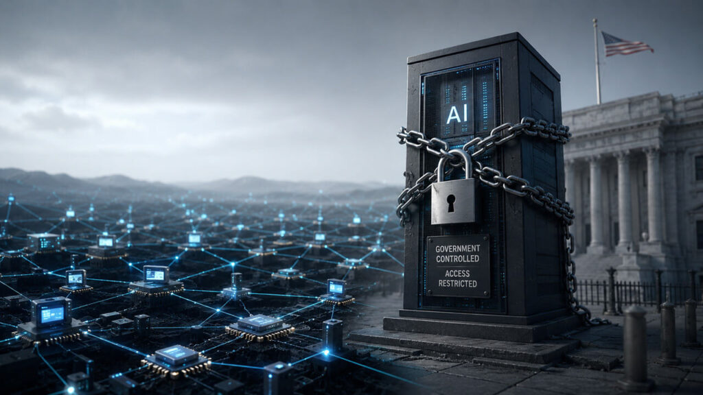 US export order removes Anthropic Mythos model access fueling crypto bets on AI that is beyond government reach Bitcoin logo