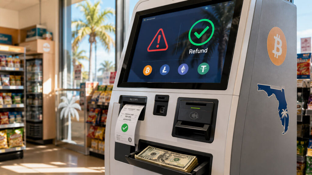 Florida’s new crypto ATM law makes scam refunds the cost of doing business OpenUSD stablecoin launch highlights a 140-partner model challenging USDC reserve economics and stablecoin yield distribution.