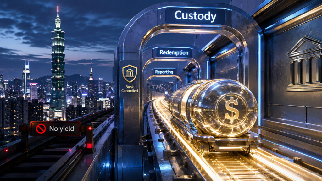 Taiwan’s new crypto law gives banks the first real stablecoin advantage Taiwan bank-controlled stablecoin payment rails under new crypto law