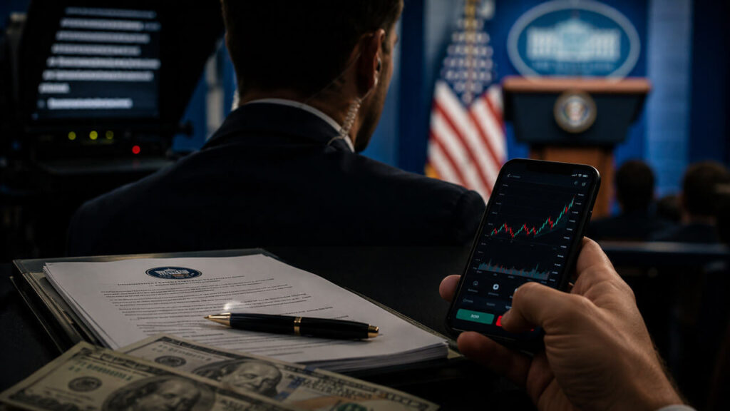 Trump aide allegedly made $100K betting on 12 speeches before anyone knew