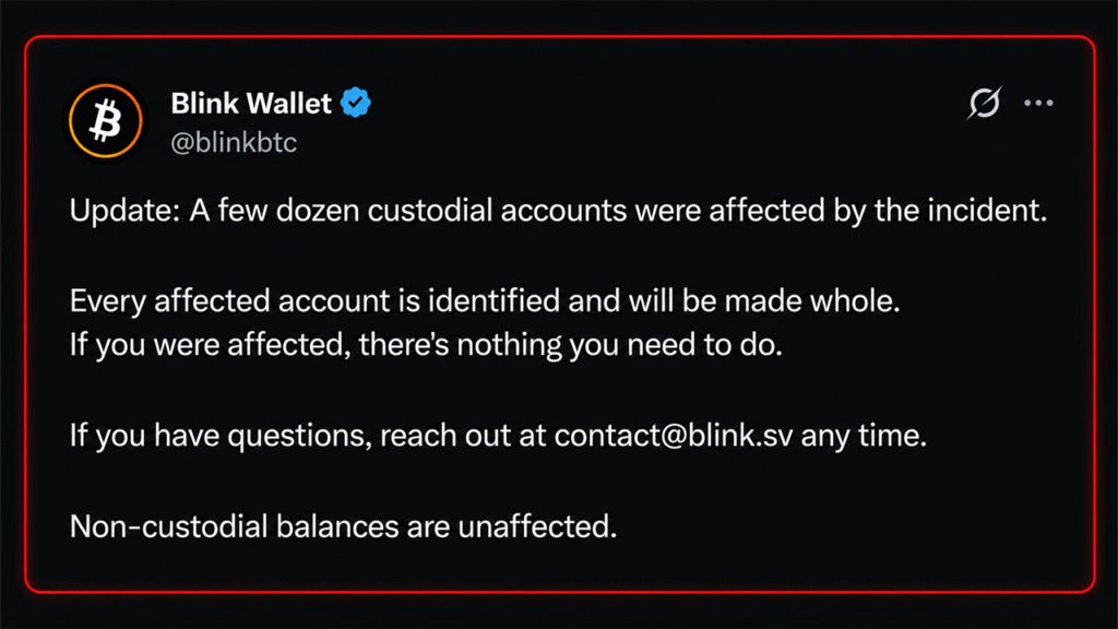Blink Wallet Hit by Attacker, ‘Few Dozen’ Custodial Accounts Drained Bitcoin ETFs Add $715M as 4-Day Inflow Streak Hits $2.3B