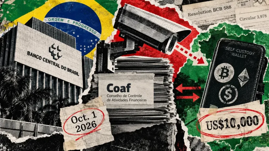 Brazil’s $252 billion crypto market gets $10,000 self-custody reporting rule