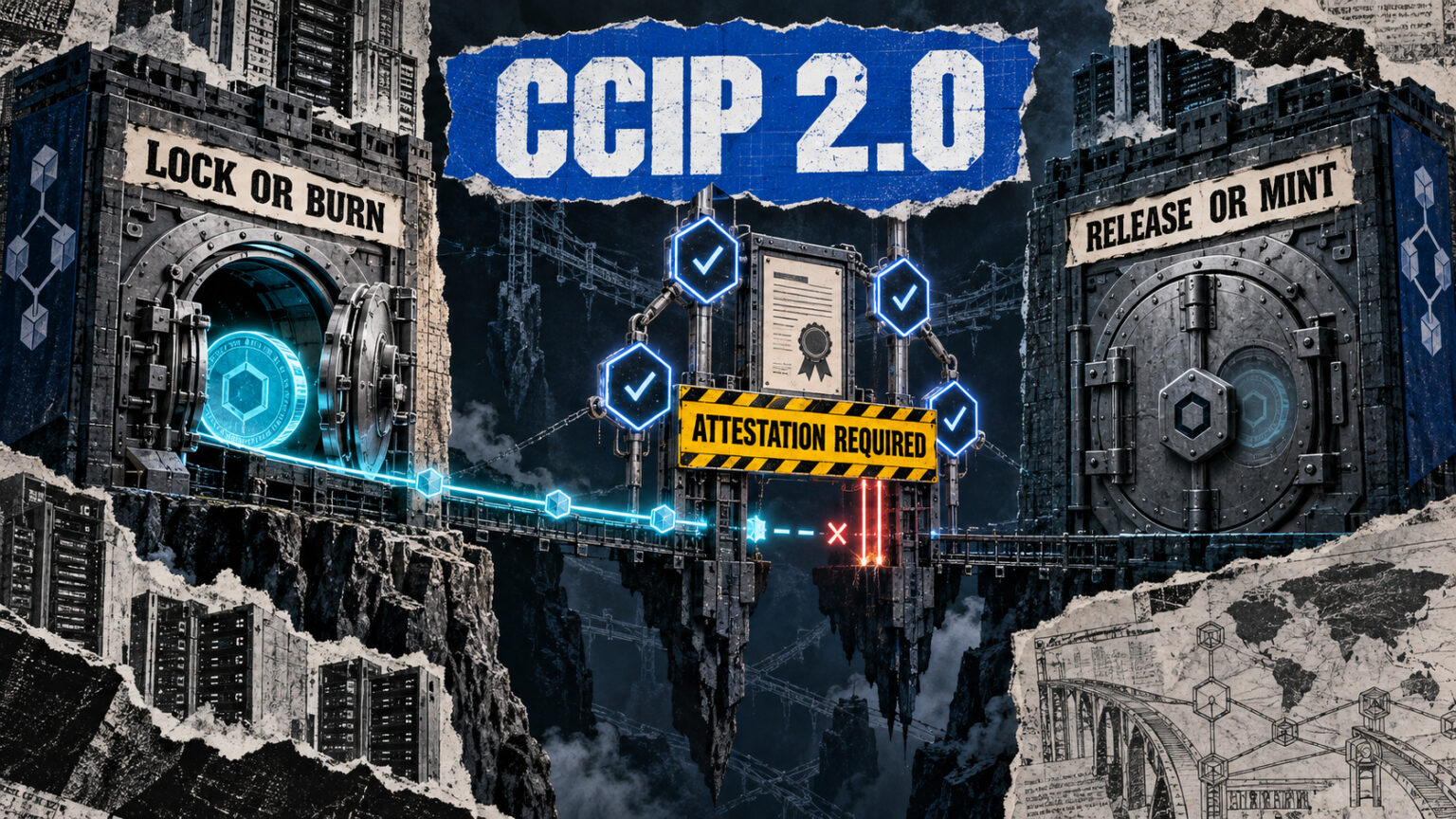 Chainlink CCIP 2.0 exposes bridge risk, and issuer gates trigger stalls