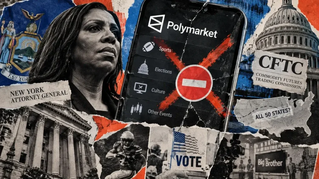 Polymarket becomes New York’s latest prediction-market target
