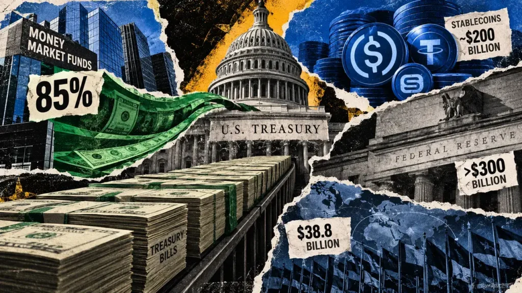 Stablecoins hold nearly $200 billion in US debt, but money funds bought the surge Stablecoins hold nearly $200 billion in US debt, but money funds bought the surge