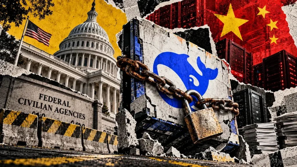 US orders DeepSeek purge from federal systems as Chinese AI rival opens its technology to the world