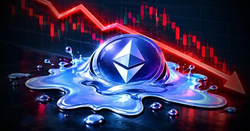 ETH Slips Below $2,400 as ETF Outflows and Market Sell-Off Pressure Bulls