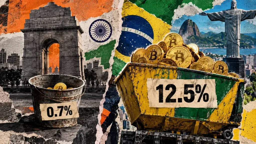 India crypto exchanges capture 0.7% of inflows: Chainalysis