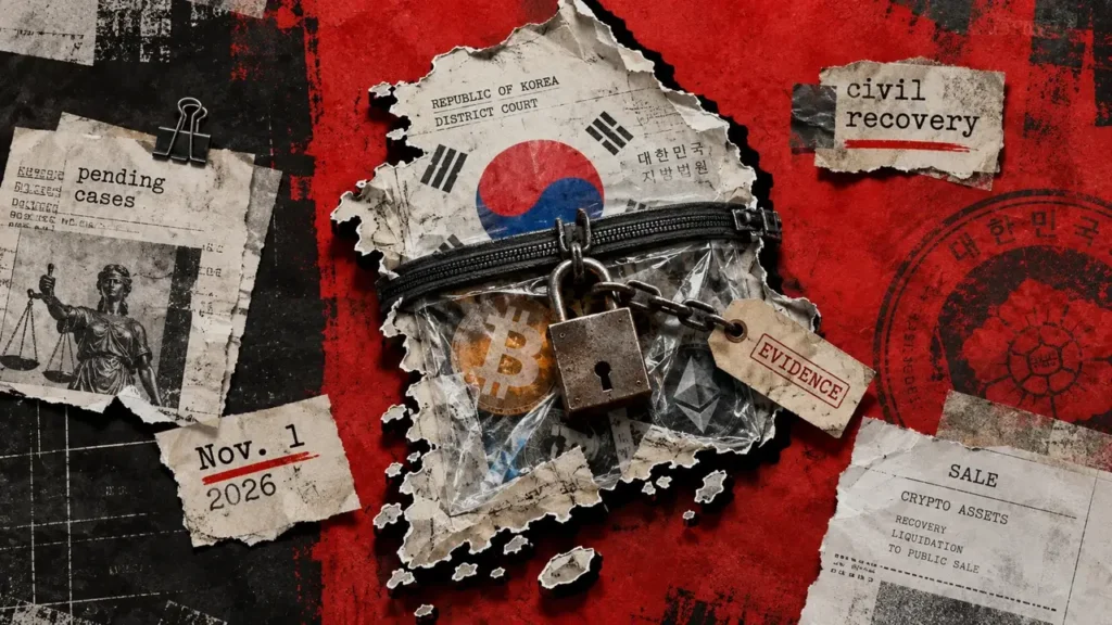 South Korea clears way for courts to seize and sell Bitcoin for unpaid debts under new November rules South Korea clears way for courts to seize and sell Bitcoin for unpaid debts under new November rules